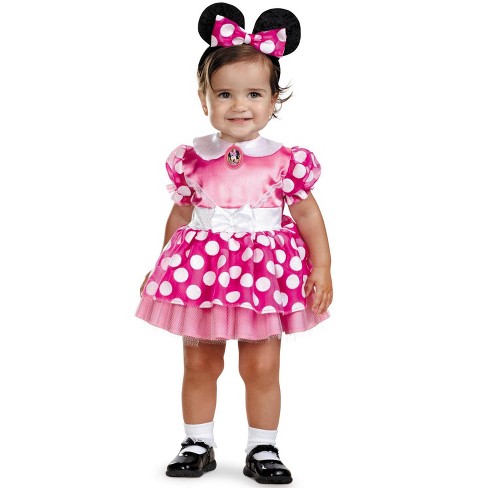 Mickey Mouse Clubhouse Mickey Mouse Clubhouse Pink Minnie Mouse Toddler Costume - image 1 of 1