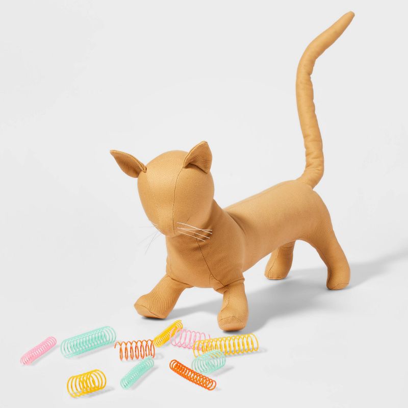 Springs Multicolored Cat Toy - 10ct - Boots &#38; Barkley&#8482;, 3 of 7