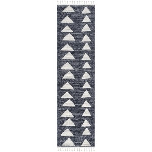 Well Woven Tango Geometric Triangle Stain-resistant Area Rug - 1 of 4