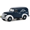 1939 Chevrolet Panel Truck Dark Blue w/White Fenders "Grocery & Market Delivery" 1/64 Diecast Model Car by Greenlight - 2 of 3