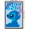 Trends International Disney Lilo & Stitch (2002) - Stitch Minimalist Profile Framed Wall Poster Prints - 3 of 4