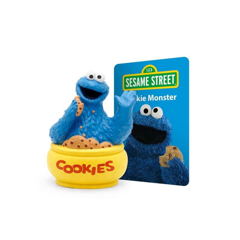 Tonies Sesame Street Cookie Monster Audio Play Figurine, 3 of 7