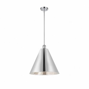 Ballston Cone - 1 Light Pendant In Industrial Style-16.75 Inches Tall and 16 Inches Wide - 1 of 1
