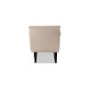 NicBex Bench End of Bed Bench Tufted Flared Arm Bench for Bedroom and Entryway, Beige - 3 of 4