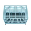 XBRIGH 48-Inch Blue\Orange\Green\Black Heavy Duty Dog Crate with Wheels, Sturdy Door Lock, Double Doors and Removable Tray Design - 4 of 4