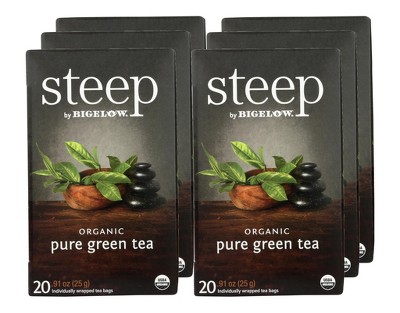pure green tea - case of 6 boxes - total of 120 teabags – Bigelow Tea