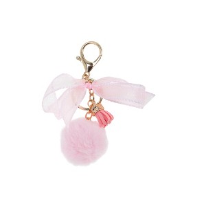 Unique Bargains Halloween Christmas Bow Ball Handbag Charm 1 Pc - 1 of 4