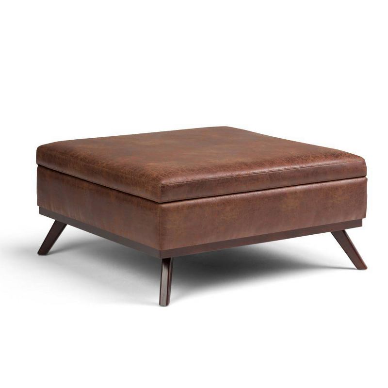 Ethan Coffee Table Storage Ottoman and benches - WyndenHall, 4 of 12
