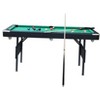 5.5 Ft Folding Portable Pool Table,Indoor Stable Pool Table for Kids, Adults, Green Cloth - 3 of 4