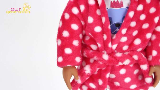 Our Generation Deluxe Pajama Outfit for 18" Dolls - Snuggle Up, 2 of 5, play video