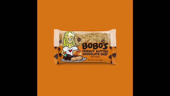 Bobo&#39;s Peanut Butter Chocolate Chip Oat Bar - 3oz, 2 of 6, play video