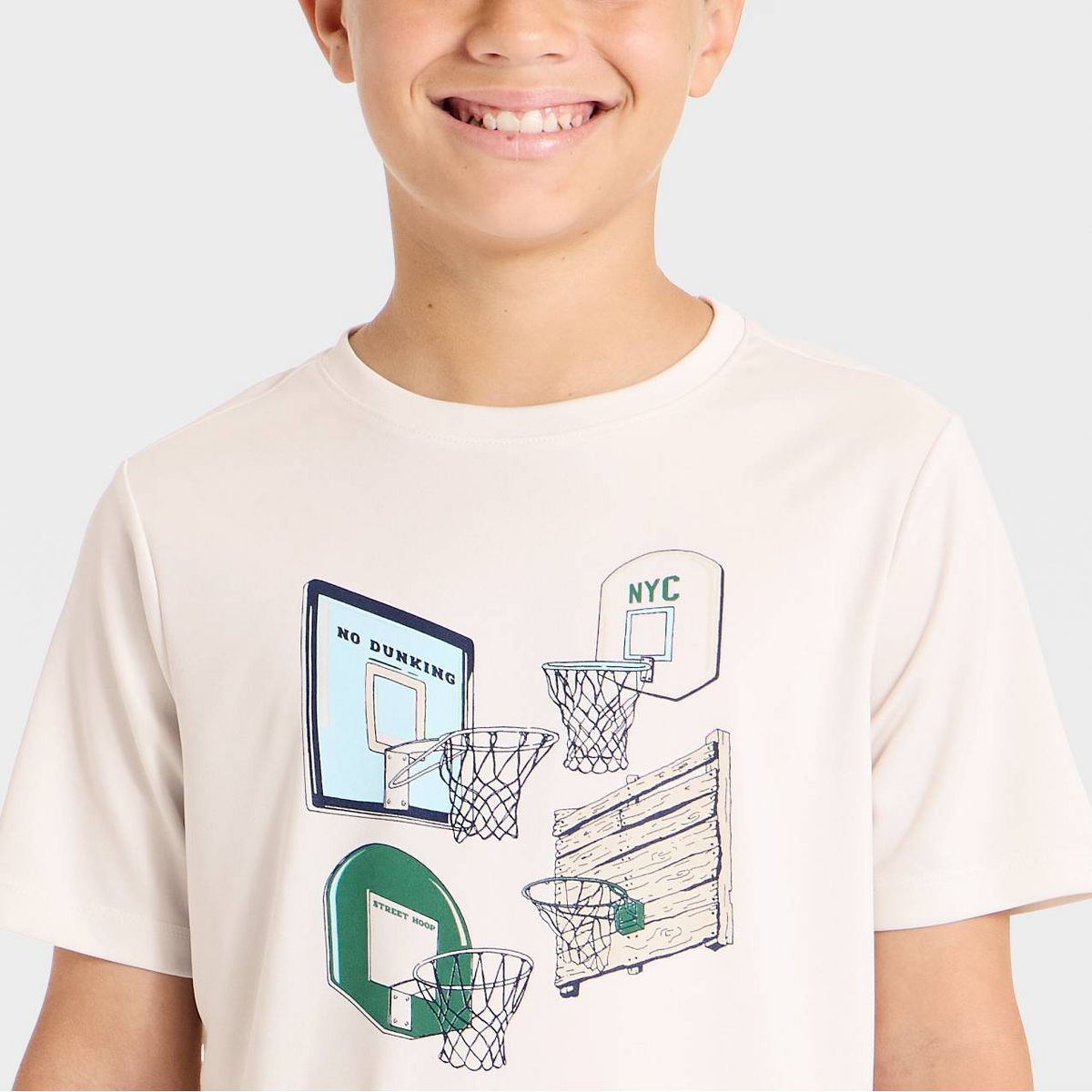 Boys' Short Sleeve Graphic T-Shirts - All In Motion™ - thumbnail 9
