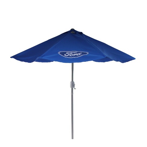 Northlight 9 Ford Officially Licenced Outdoor Patio Umbrella With Hand Crank And Tilt Blue Target