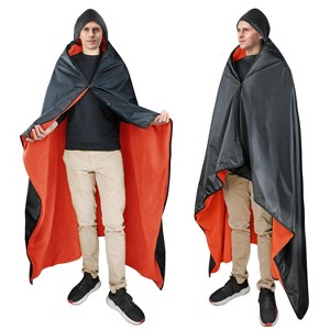 Catalonia Waterproof Outdoor Blanket for Cold Weather, Windproof Stadium Blankets for Sport Events, Wearable Weatherproof Blanket - 1 of 4