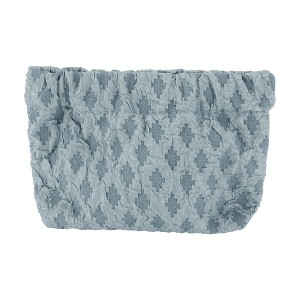 Unique Bargains Women's Embroidery Snap Closure Makeup Bag 1 Pc - 1 of 3