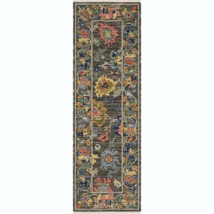 Oriental Weavers Lucca 2889E Grey / Multi Indoor Area Rug - 2' x 6' - 1 of 4