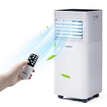 Costway 10000 BTU ASHRAE Portable Air Conditioner 3-in-1 Air Cooler w/Dehumidifier & Fan Mode