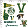 University of Vermont 9ct Vinyl Large Deluxe Stickers Variety Pack - 2 of 4