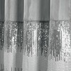 Night Sky Shower Curtain Gray/White 72X72 - 4 of 4