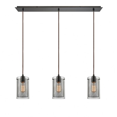 Elk Home Brant 3 - Light Chandelier in  Oil Rubbed Bronze