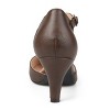 Journee Womens Bettie Almond Toe Mid Heel Pumps - 3 of 4