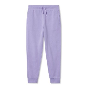 Lands' End Kids Cotton Fleece Jogger Sweatpants - 1 of 4