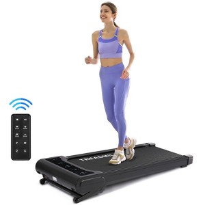 Coucheta Walking Pad Treadmill, 2.5HP Under Desk Treadmill, Incline Treadmill with Remote Control and LED Display, Portable Walking Jogging Running - 1 of 4