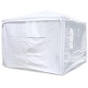10'x10' Party Tent, Commercial Gazebo Tent With 4 Removable Walls, Windows, Zipper Door, Portable Canopy Tent - 2 of 4