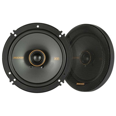 Kicker 51KSC6504 KS-Series 6.5" Coaxial Speakers with .75" tweeters, 4-Ohm, Pair