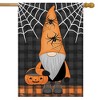 Trick Or Treat Gnome Burlap House Flag 28" x 40" Briarwood Lane - image 2 of 4