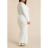 ELOQUII Ruffle Placket Sweater Dress - 3 of 3