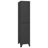 VidaXL Locker Cabinet Anthracite 15 in.x17.7 in.x70.9 in. Steel - 3 of 4