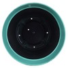 Garden Elements Indoor/Outdoor Glazed Brushed Happy Plastic Planter, Large, 15in - 3 of 4