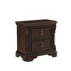 NicBex Nightstand with 2 Drawers,Different Sizes Bedside Table with Sturdy Wooden Frame,Modern Side Table for Bedroom,Living Room - 2 of 4
