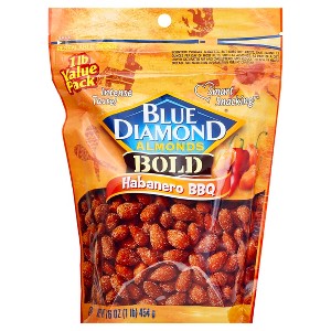 Blue Diamond Almonds - Case of 6 - 16 oz - 1 of 2