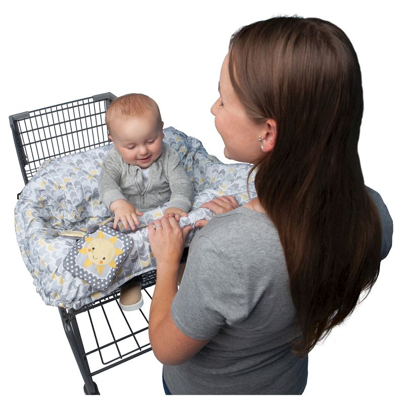 Boppy Shopping Cart and High Chair Cover - Sunshine, 6 of 9