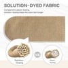 Aoodor 19x19x5 Inch Tufted Outdoor Chair Cushions, Water and Fade Resistant Polyester Dining Chair Pads with Ties for Patio Furniture, Set of 2 - 4 of 4