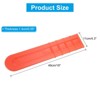 Unique Bargains Plastic Durable Garden Accessories Chainsaw Bar Cover Orange 3 Pcs - 2 of 4