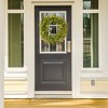 Unique Bargains Window Front Door Wedding Garden Decor Eucalyptus Wreaths - 4 of 4