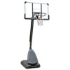 YONWAY Use for Outdoor Height Adjustable 7.5 to 10ft Basketball Hoop 44 Inch Backboard Portable Basketball Goal System with Stable Base and Wheels - 2 of 4