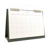 Altitude 9"x6.5" Monthly Desk Calendar Dark Sage - 4 of 4