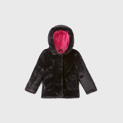 target womens faux fur jacket