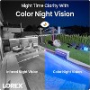 Lorex IP Wired Dome Security Camera with Listen-In Audio and Smart Motion Detection E842CDB Black - 2 of 4