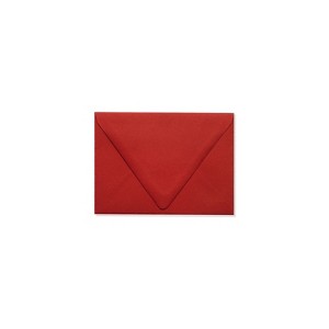 LUX A6 Contour Flap Envelopes 4 3/4 x 6 1/2 50/Box Ruby Red EX-1875-18-50 - 1 of 1