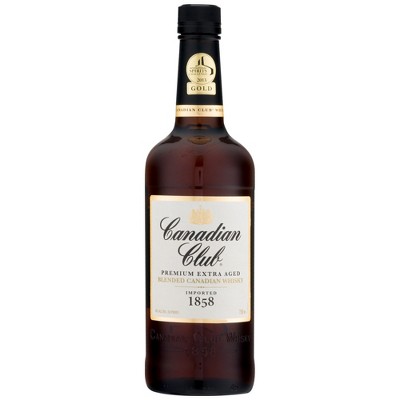 Canadian Club Canadian Whisky - 750ml Bottle