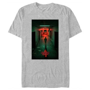 Men's Stranger Things Four Friends Rift Apocalypse Poster T-Shirt - 1 of 4