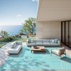 Lahome Outdoor Plastic Straw Rug-Waterproof Reversible Mat for Patio, Backyard, Camping, RV Awning - 3 of 4