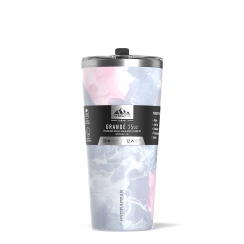 25 oz. HydraPeak Travel Tumbler with Straw in Assorted Colors