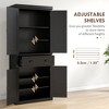 NicBex 72.5 Inch Kitchen Pantry Storage Cabinet with 4 Doors and 2 Drawers for Dining Room,Bathroom,Kitchen - 4 of 4
