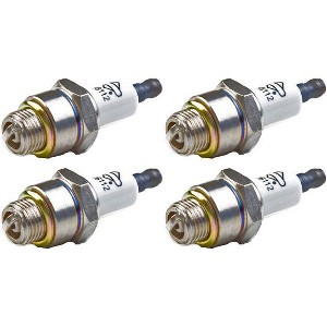Briggs and Stratton 4 Pack Of Genuine OEM Replacement Spark Plugs - 796112-4PK - 1 of 3